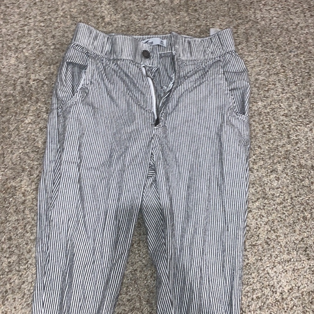 Cute grey stripped work pants